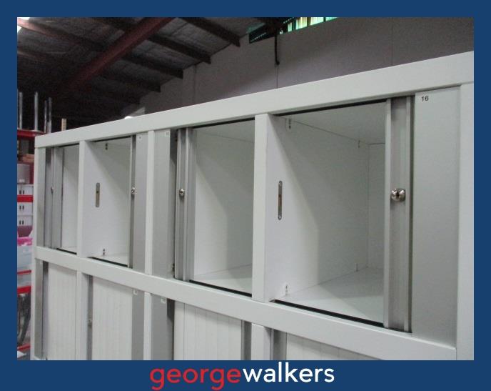 PR3993 - White 20 Door Locker - George Walkers Office Furniture Megastore