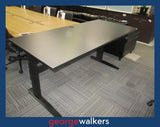 Black Melteca Electric Height Adjustable Desk