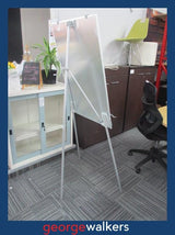 PR6467   Litewhyte Whiteboard / Flipchart on Stand - George Walkers Office Furniture Megastore