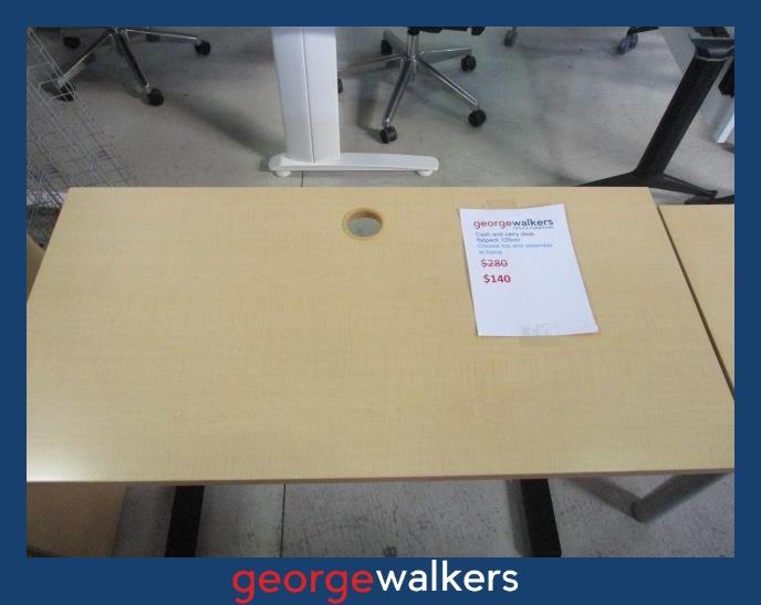 PR4776A - Kit Set 1200mm Desk - Choose a top - George Walkers Office Furniture Megastore