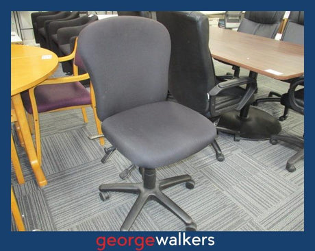 PR6241  Black Boston Epic II Office Chair - George Walkers Office Furniture Megastore