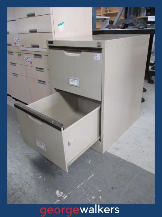 Filing cabinet – 2 drawer – Metal – Leeco – PR6986