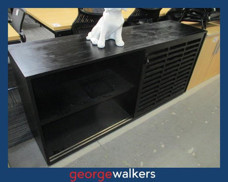 VL103  Black  Buffet Sideboard - George Walkers Office Furniture Megastore