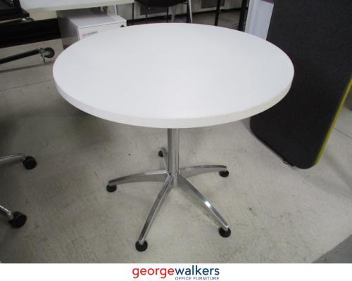 Table - Round Table - Meeting - Chrome - 800 x 730mm