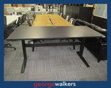 Black Melteca Electric Height Adjustable Desk