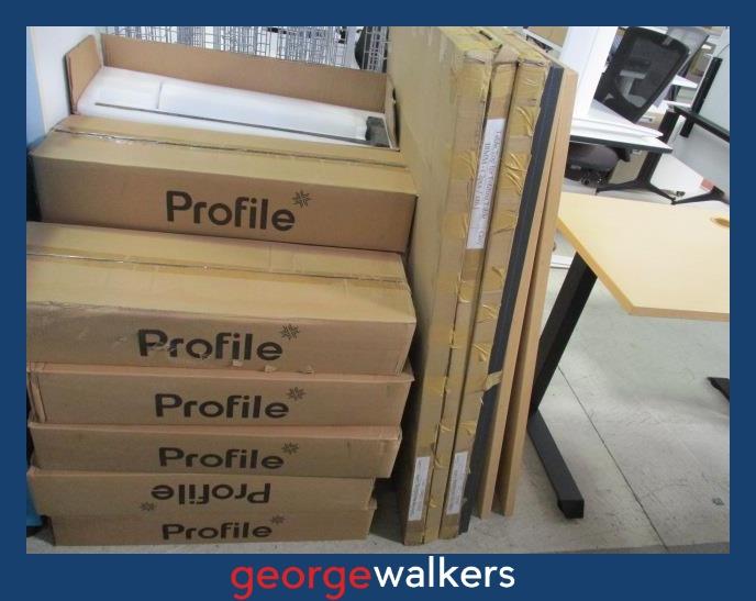 PR4776A - Kit Set 1200mm Desk - Choose a top - George Walkers Office Furniture Megastore