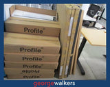 PR4776A - Kit Set 1200mm Desk - Choose a top - George Walkers Office Furniture Megastore