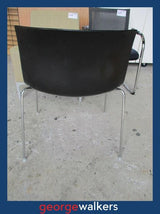 VL77  Black  Meeting Chair - George Walkers Office Furniture Megastore