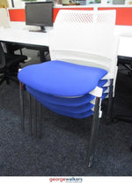 Chair - Meeting Chair - BFG Brand Padded - Blue