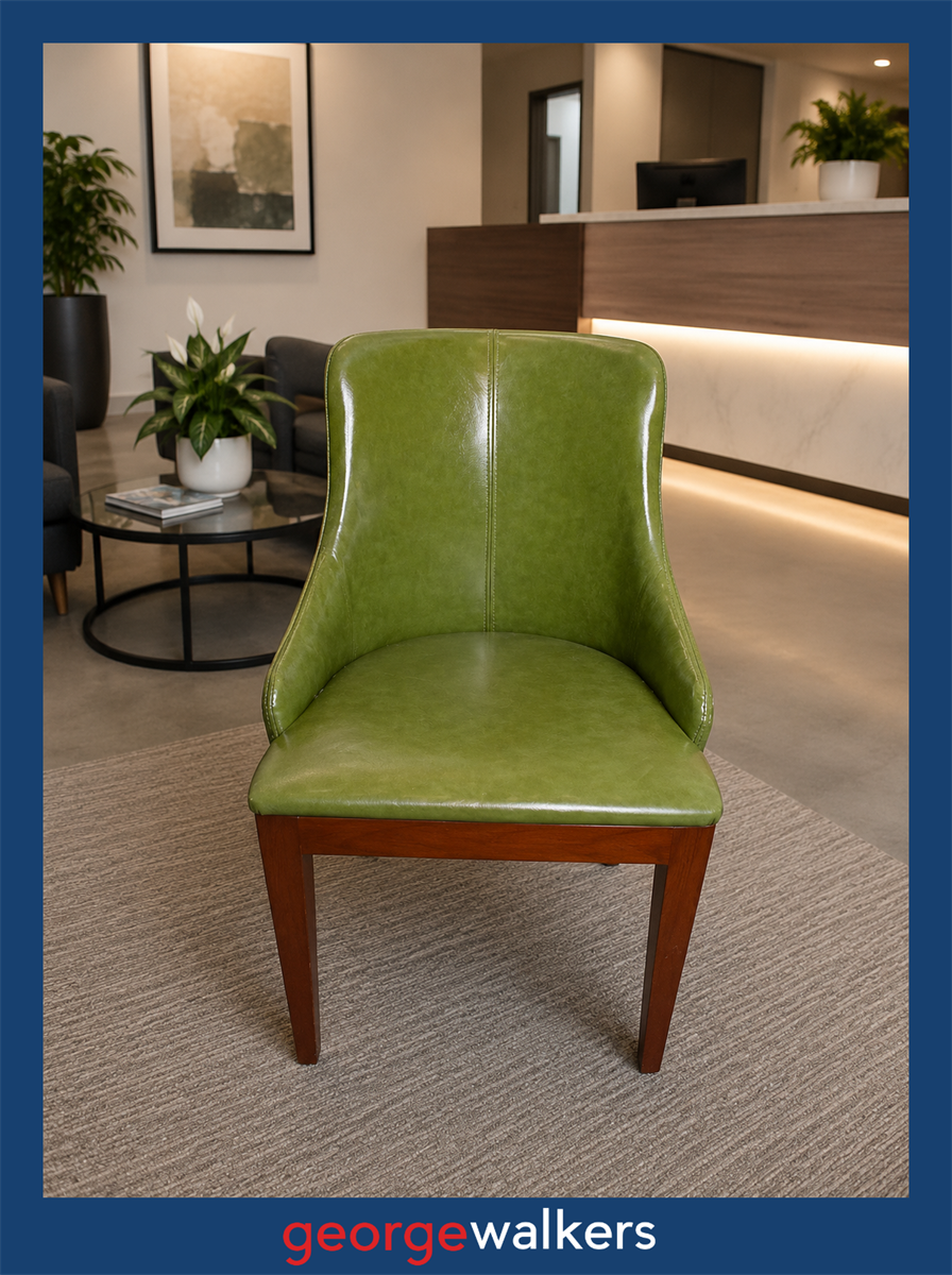 CHAIR – ACCENT – GREEN – MODERN MID CENTURY – PR6825