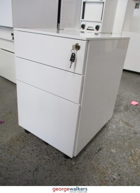 PR5313 - White  Mobile Drawer - George Walkers Office Furniture Megastore