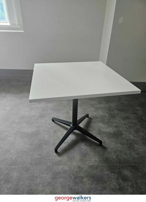 Table - Café Table - Café Table - White - 800 x 800 x 750mm