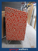PR5713 - Orange/Grey  Booth Seat - George Walkers Office Furniture Megastore