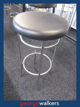 BARSTOOL - LEATHER SEAT - COMMERCIAL - PR5414 - George Walkers Office Furniture Megastore