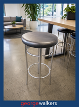 BARSTOOL - LEATHER SEAT - COMMERCIAL - PR5414 - George Walkers Office Furniture Megastore