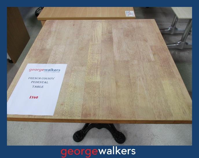 PR5488 - Wood French Country Cafe Table - George Walkers Office Furniture Megastore