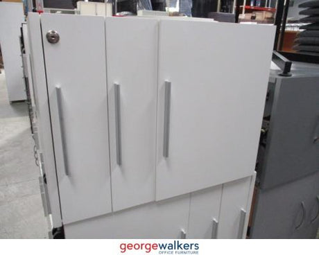 PR5764  white  Mobile Drawer - George Walkers Office Furniture Megastore