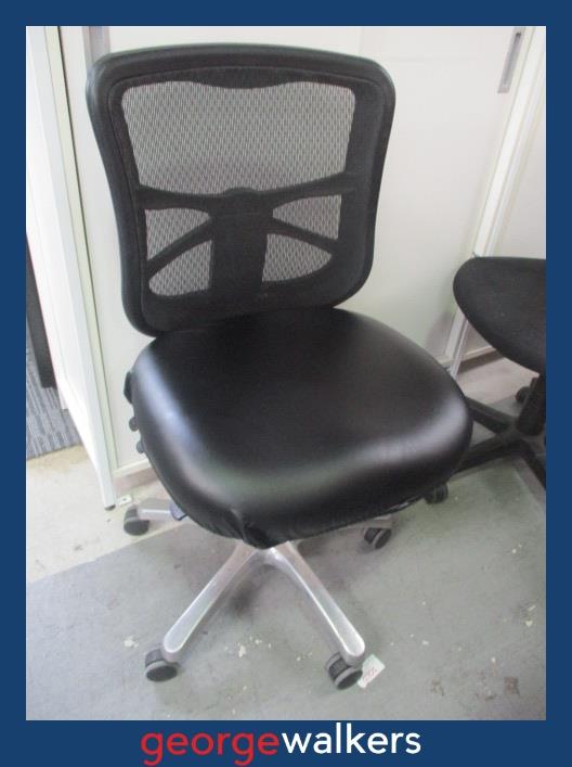 PR5827  Black Buro Office Chair - George Walkers Office Furniture Megastore