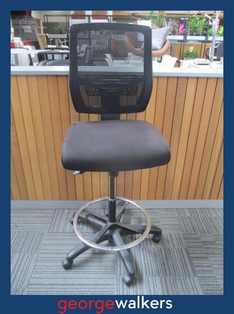 PR6495  Black Diami High Rise Office Chair - George Walkers Office Furniture Megastore