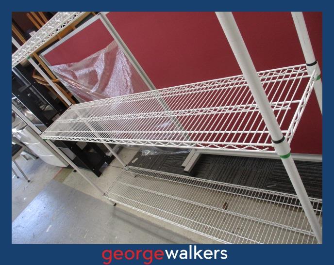 SHELVING – WIRE RACKING – COMMERCIAL – 1800MM – PR6931