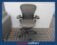 PR6117  Grey Herman Miller Aeron Office Chair (Size B)  RRP $2500 - George Walkers Office Furniture Megastore