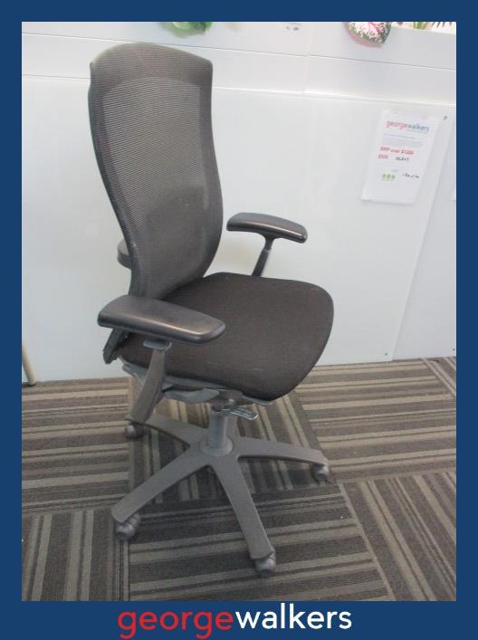 Formway Life chair - Ergonomic - Adjustable arms - RRP $1,400+ - PR6979