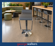 Bar Stool - Adjustable - Modern - Black/Chrome - PR6192 - George Walkers Office Furniture Megastore