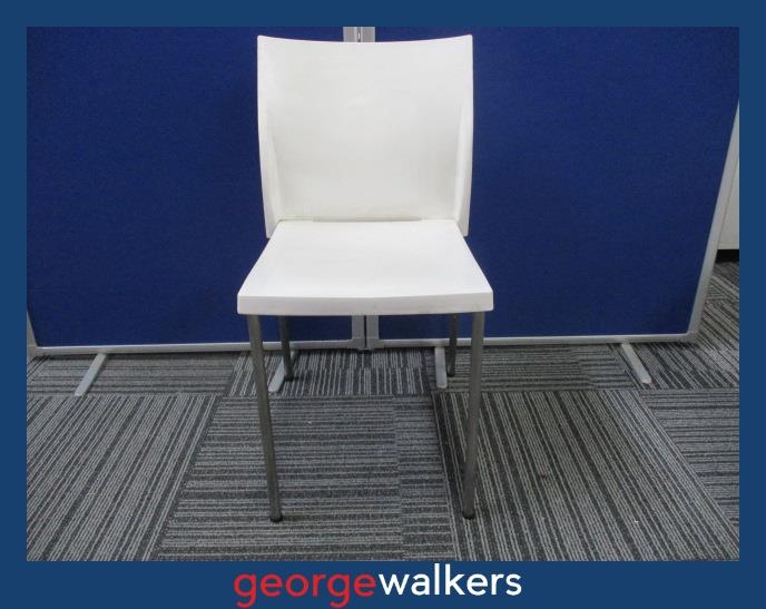 PR6298  White Shape Total Solutions Cafe Chair - George Walkers Office Furniture Megastore