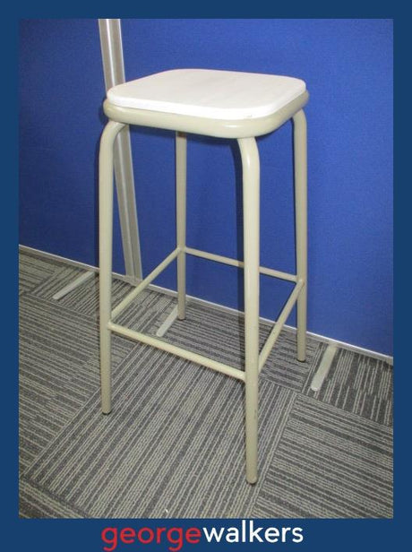 PR6292  Soft Green Cintesi Metal Barstool - George Walkers Office Furniture Megastore