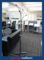 PR2021 - Chrome Coat Rack - George Walkers Office Furniture Megastore