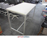 PR5742 - White  Meeting Table - George Walkers Office Furniture Megastore