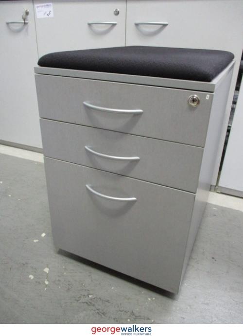 PR5585 - Grey Formway Drawer Mobile - George Walkers Office Furniture Megastore