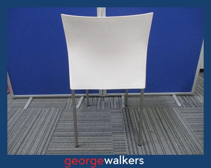 PR6298  White Shape Total Solutions Cafe Chair - George Walkers Office Furniture Megastore