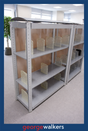 PR6504  Metal  Shelving / Room Divider - George Walkers Office Furniture Megastore