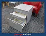 PR6052  Grey/Silver  Melteca Mobile Unit - George Walkers Office Furniture Megastore
