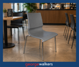 Chair - Ricciolina - Designer - Grey - PR6294 - George Walkers Office Furniture Megastore