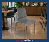Chair - Ricciolina - Designer - Grey - PR6294 - George Walkers Office Furniture Megastore