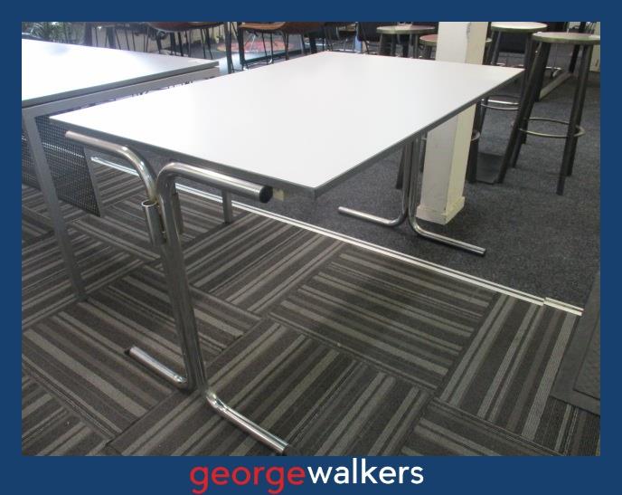 Table - Connecta - Modular - Grey melteca - Chrome frame - PR7063