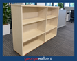 Bookshelf - Large commercial storage - Maple melteca - 1.93m - PR7049 - George Walkers Office Furniture Megastore