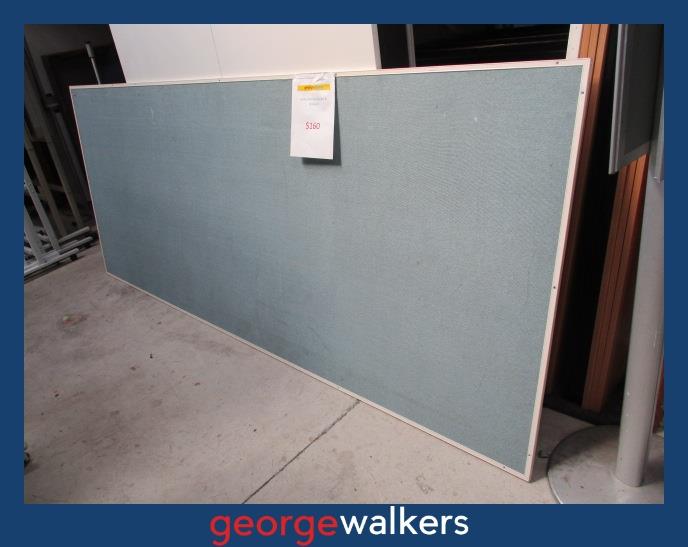 PR6150  Blue Fabric  Jumbo Pinboard - George Walkers Office Furniture Megastore