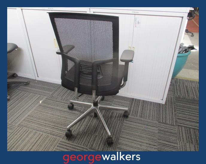 PR6001  Black DB Interiors Office Chair - George Walkers Office Furniture Megastore