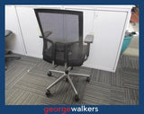 PR6001  Black DB Interiors Office Chair - George Walkers Office Furniture Megastore