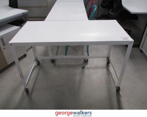 1200mm Worktable Mobile Table White