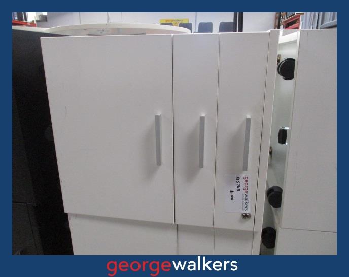 PR5763  white  Mobile Drawer - George Walkers Office Furniture Megastore