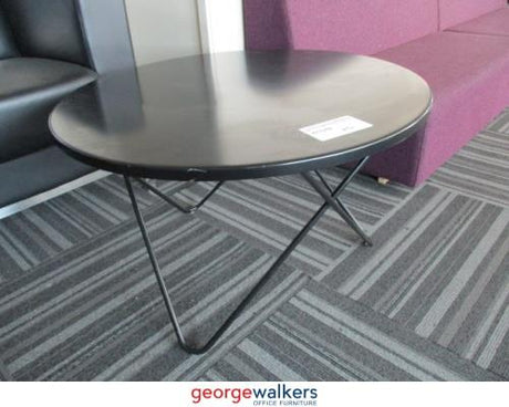PR5683 - Black Metal  Coffee Table - George Walkers Office Furniture Megastore