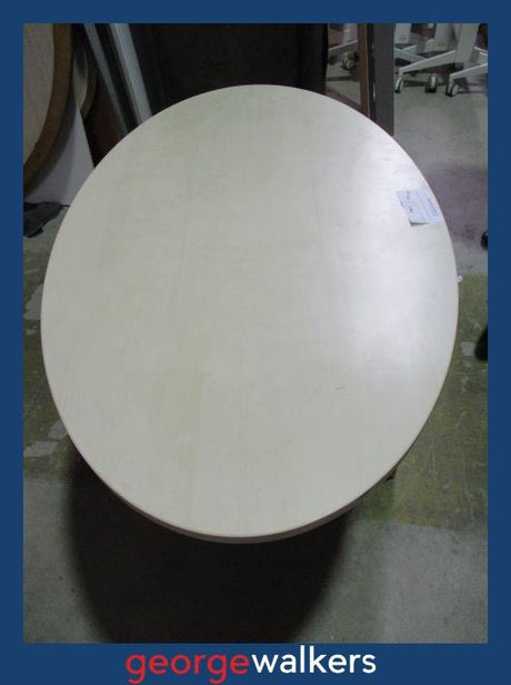 SD0010 - Cream Meeting Table - George Walkers Office Furniture Megastore