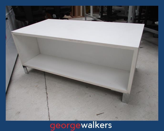 PR6402  White  Coffee Table - George Walkers Office Furniture Megastore