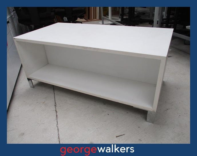 PR6402  White  Coffee Table - George Walkers Office Furniture Megastore