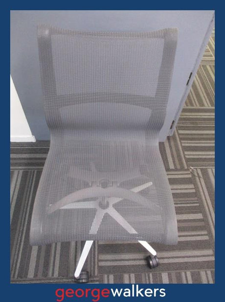 PR5697 - Grey Herman Miller Setu Meeting Chair - George Walkers Office Furniture Megastore
