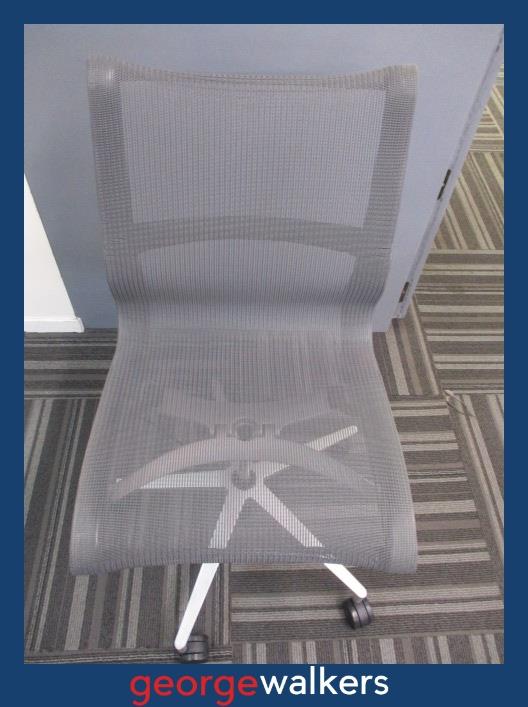 PR5697 - Grey Herman Miller Setu Meeting Chair - George Walkers Office Furniture Megastore